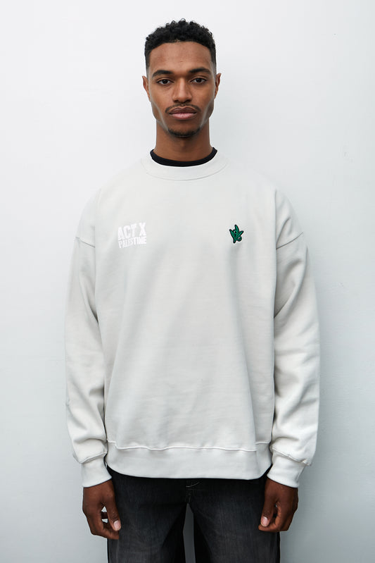 SUDADERA BEIGE - ACT X PALESTINE