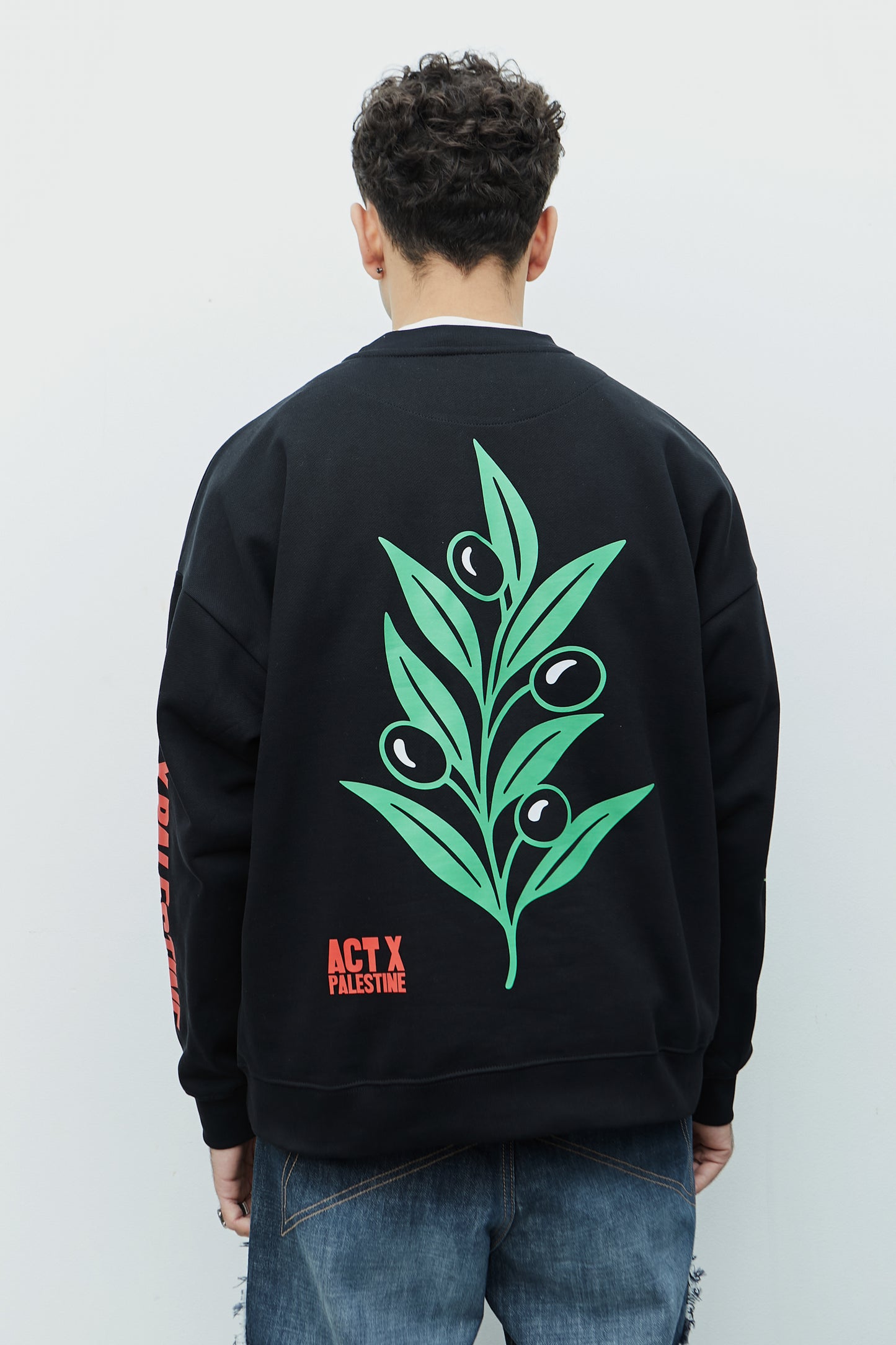 SUDADERA NEGRA – ACT X PALESTINE