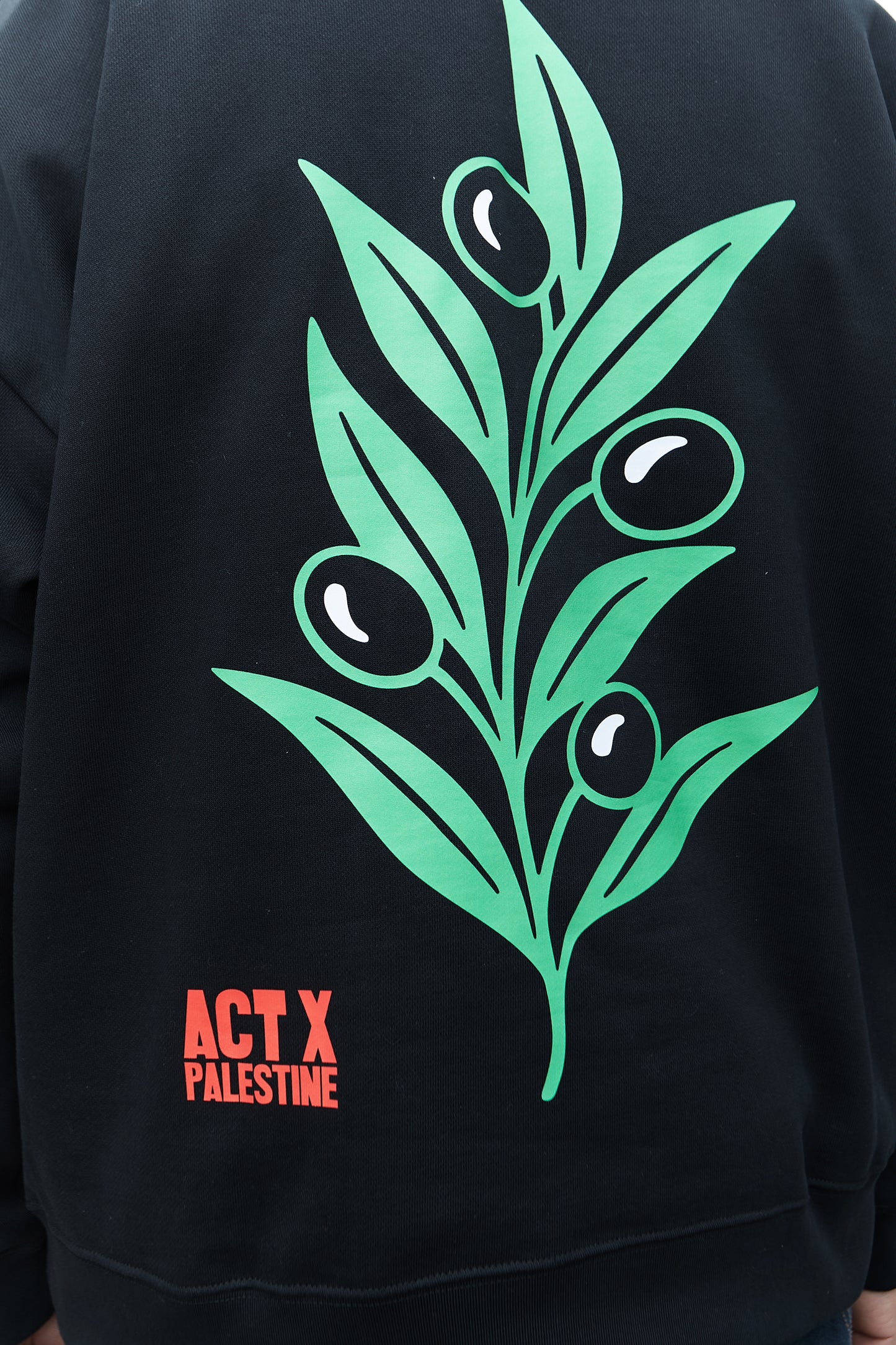 SUDADERA NEGRA – ACT X PALESTINE