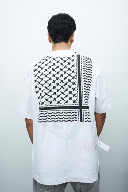 CAMISETA BLANCA – ACT X PALESTINE
