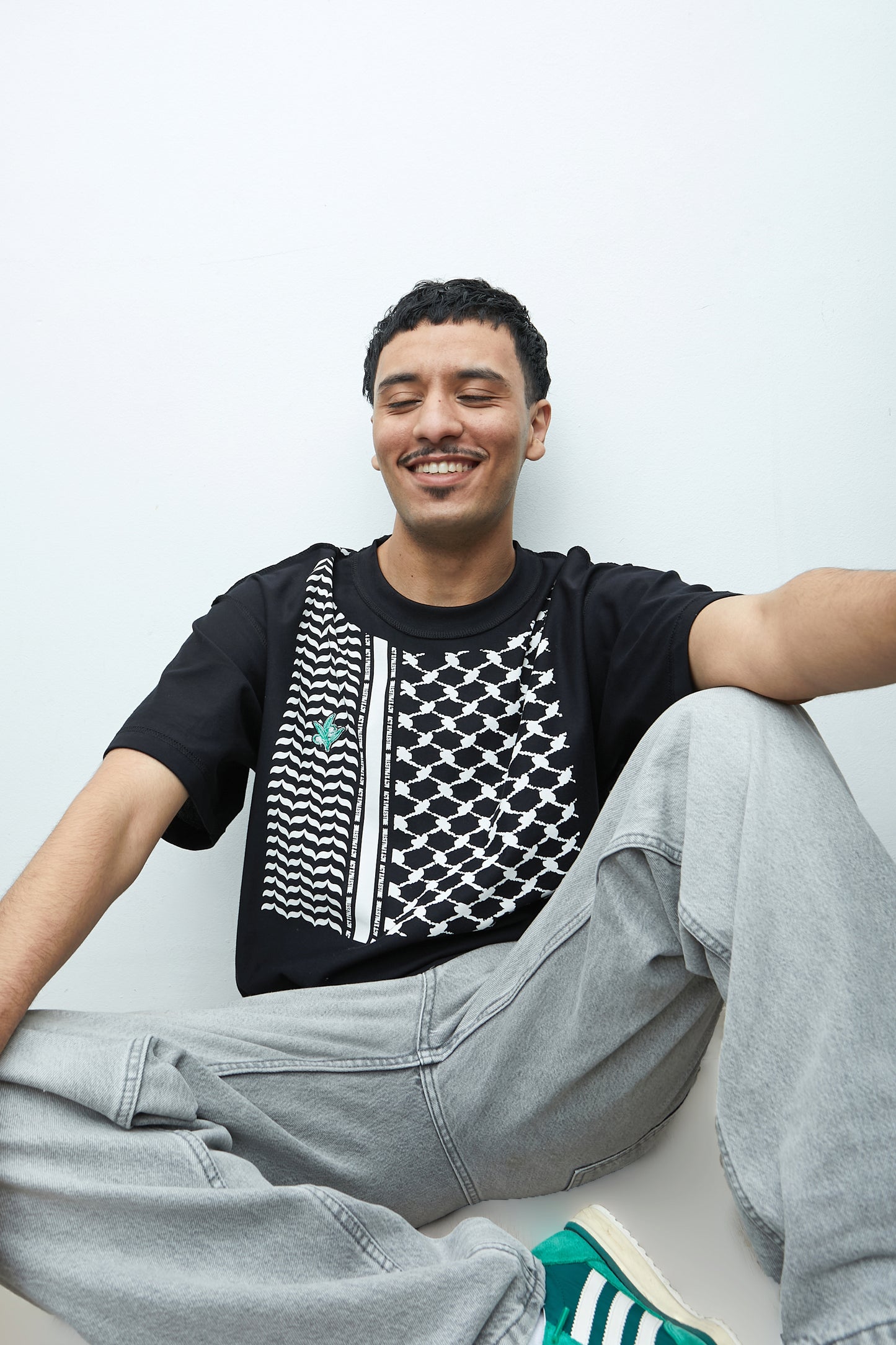 CAMISETA NEGRA – ACT X PALESTINE