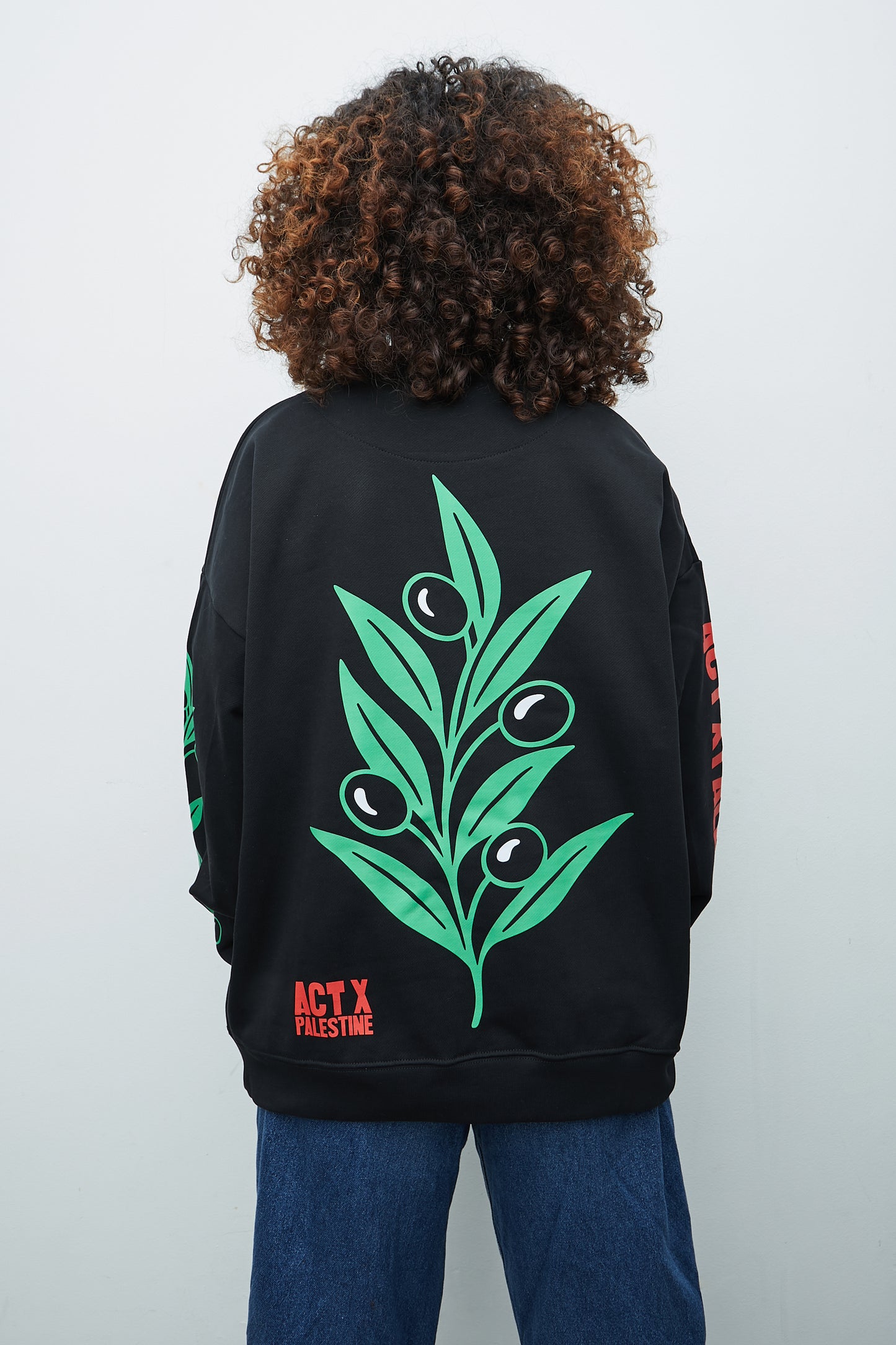 SUDADERA NEGRA – ACT X PALESTINE